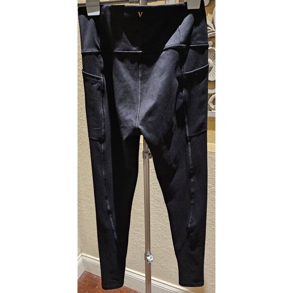 Victoria's Secret Black High-Waisted Pocket Leggings Size 6 - Picture 2 of 13